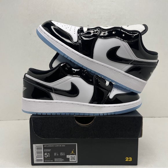 Jordan Shoes - Nike Air Jordan 1 Retro Low GS “Concord/Space Jam” 2023
